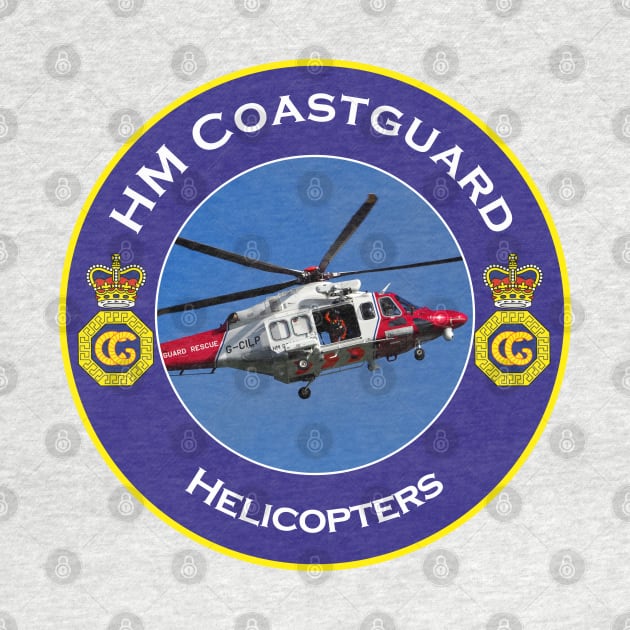 HM Coastguard search and rescue Helicopter, by AJ techDesigns